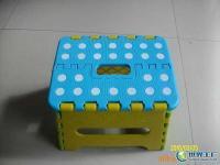 家用彩色卡通折叠凳子——轻便实用的塑料制品